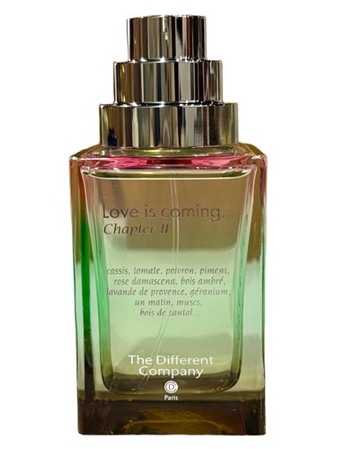 The Different Company Love is coming... Chapter II fragrance bottle