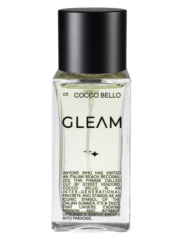 Gleam Perfume Cocco Bello fragrance bottle
