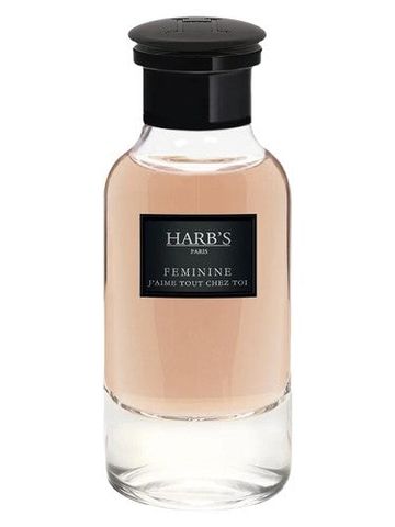 HARB'S Feminine J’aime Tout Chez Toi fragrance bottle