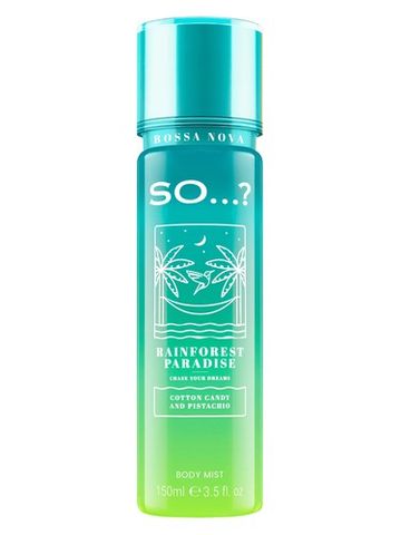 So...? Rainforest Paradise fragrance bottle
