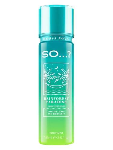 So...? Rainforest Paradise fragrance bottle