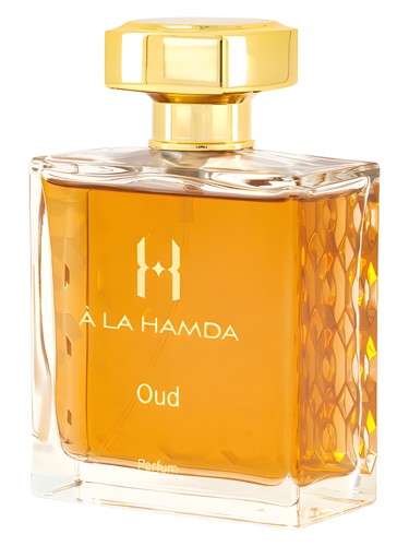 À La Hamda Oud fragrance bottle