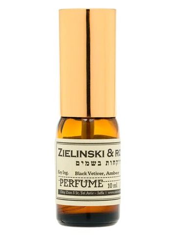 Zielinski & Rozen Black Vetiver, Amber fragrance bottle