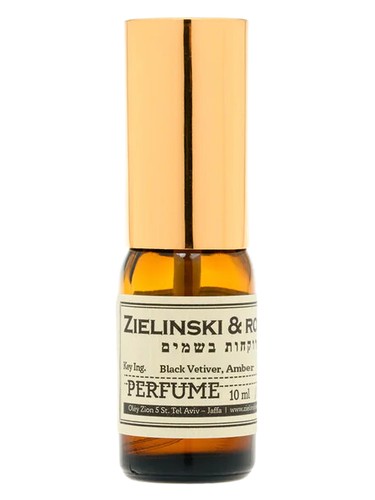Zielinski & Rozen Black Vetiver, Amber fragrance bottle