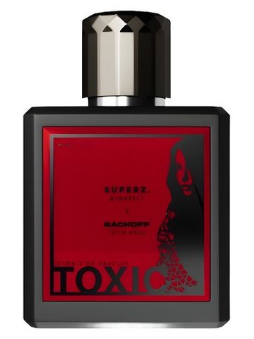 Superz. Toxic fragrance bottle