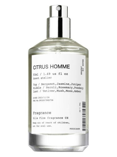 Nile Official Citrus Homme fragrance bottle