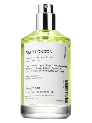Nile Official Pear London fragrance bottle
