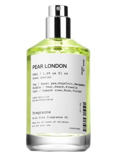 Nile Official Pear London fragrance bottle