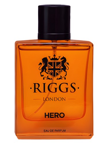 Riggs Hero fragrance bottle