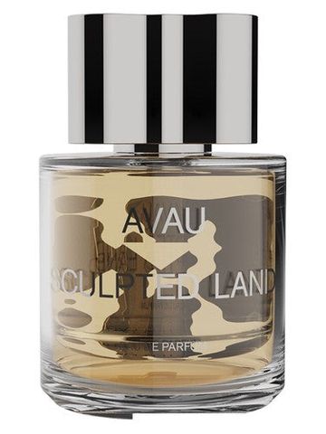 AVAU Sculpted Land fragrance bottle