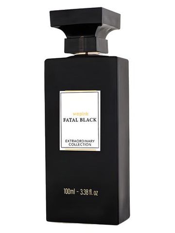 We Pink Fatal Black fragrance bottle