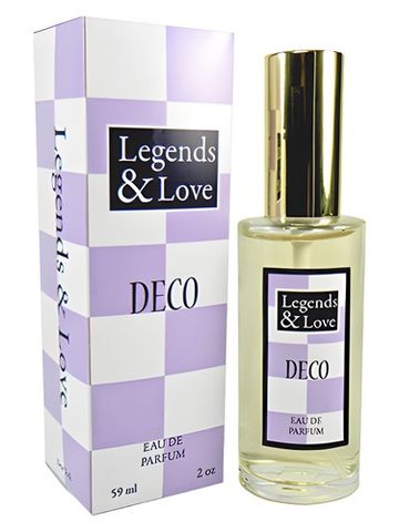 DECO Legends & Love fragrance bottle