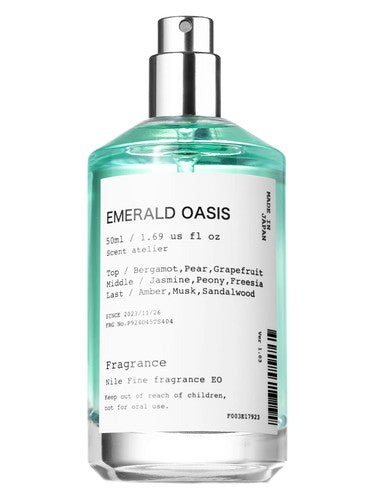 Nile Official Emerald Oasis fragrance bottle