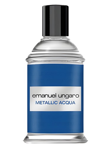 Emanuel Ungaro Metallic Acqua fragrance bottle