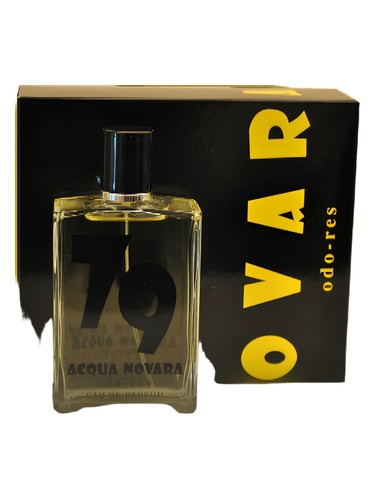 Acqua Novara odo-res 79 fragrance bottle
