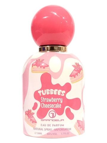 Tubbees Strawberry Cheesecake fragrance bottle