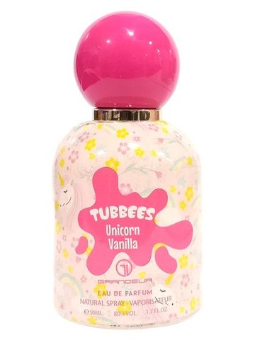Tubbees Unicorn Vanilla fragrance bottle