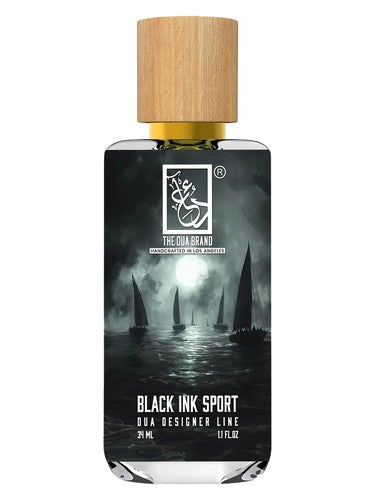 The Dua Brand Black Ink Sport fragrance bottle