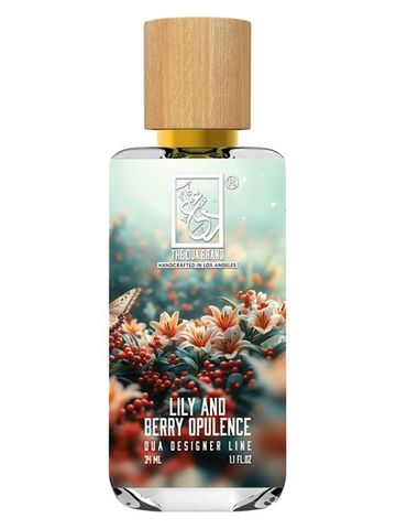 The Dua Brand Lily And Berry Opulence fragrance bottle