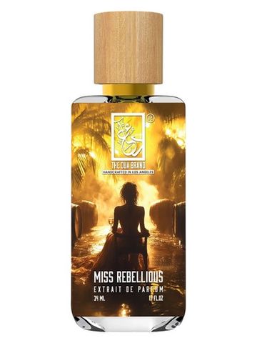 The Dua Brand Miss Rebellious fragrance bottle