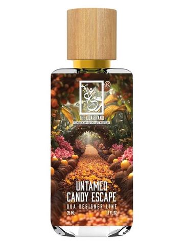 The Dua Brand Untamed Candy Escape fragrance bottle