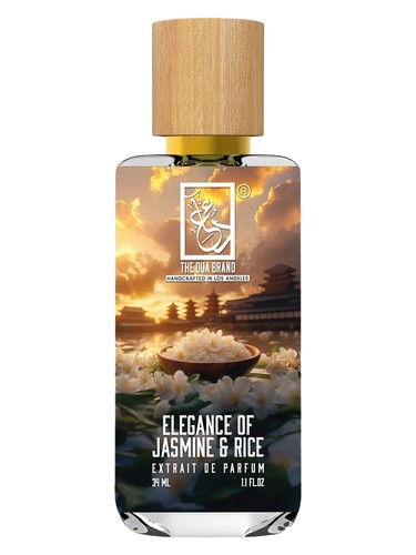 The Dua Brand Elegance Of Jasmine & Rice fragrance bottle