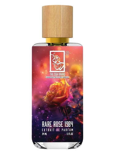 The Dua Brand Rare Rose 1984 fragrance bottle