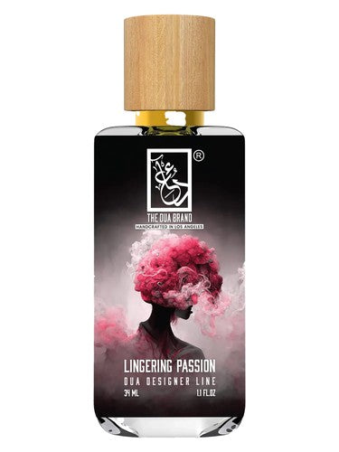 The Dua Brand Lingering Passion fragrance bottle