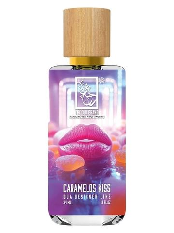 The Dua Brand Caramelos Kiss fragrance bottle