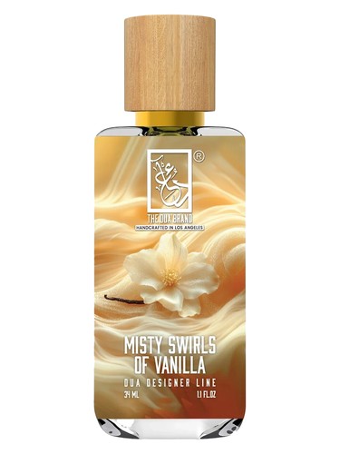 The Dua Brand Misty Swirls Of Vanilla fragrance bottle