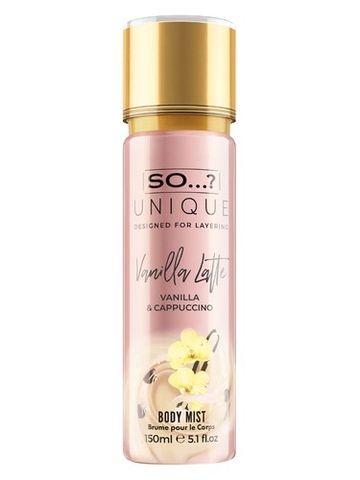 So...? Vanilla Latte fragrance bottle
