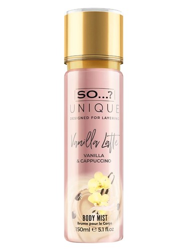 So...? Vanilla Latte fragrance bottle