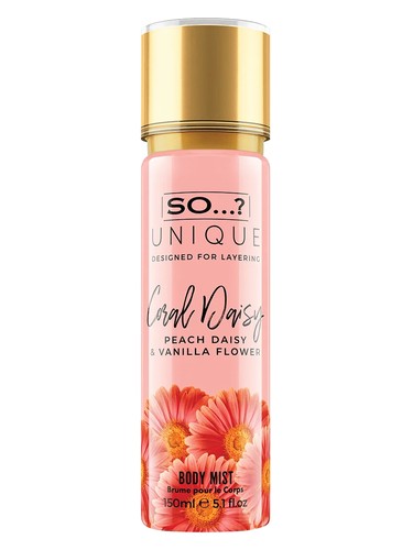 So...? Coral Daisy fragrance bottle