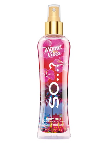 So...? Miami Vibes fragrance bottle