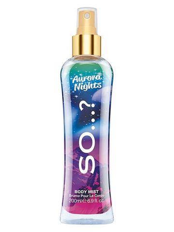 So...? Aurora Nights fragrance bottle