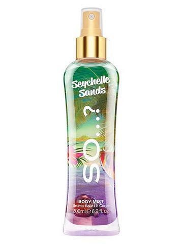 So...? Seychelle Sands fragrance bottle