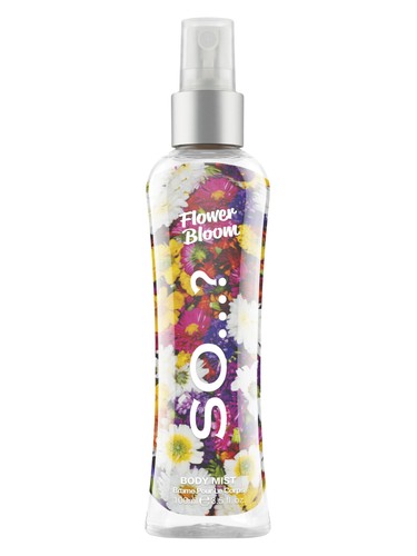 So...? Flower Bloom fragrance bottle