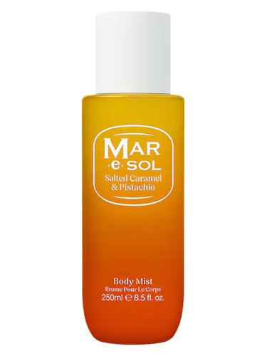 Mar e Sol Salted Caramel & Pistachio fragrance bottle
