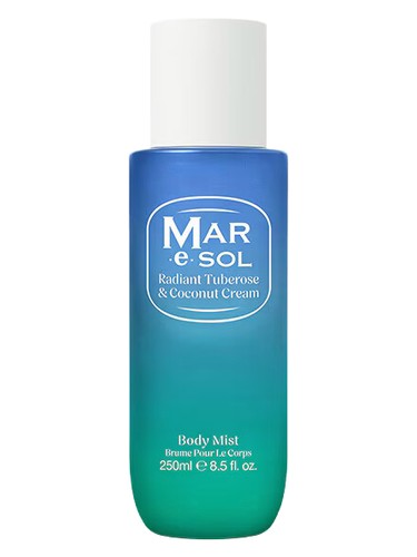 Mar e Sol Radiant Tuberose & Coconut Cream fragrance bottle