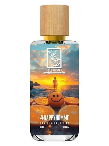 The Dua Brand #HappyHomme fragrance bottle