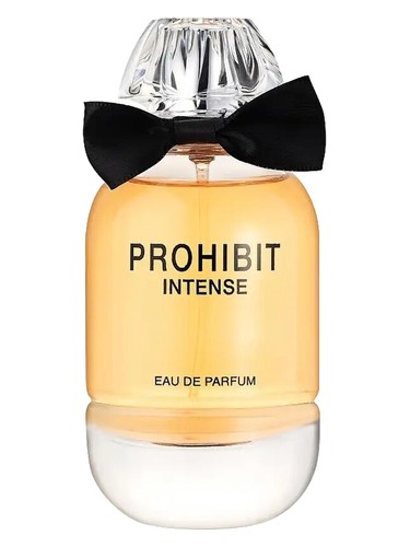Fragrance World Prohibit Intense fragrance bottle
