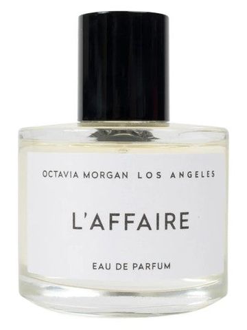Octavia Morgan Los Angeles L'AFFAIRE fragrance bottle