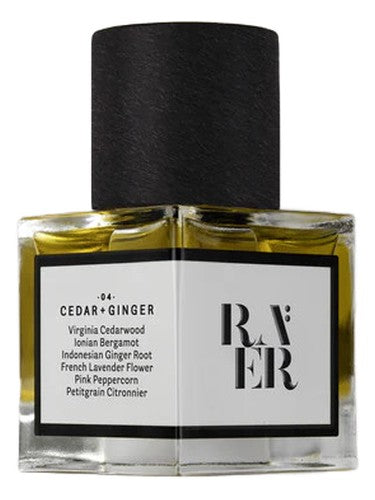 RAER Scents Raer 04 Cedar + Ginger fragrance bottle