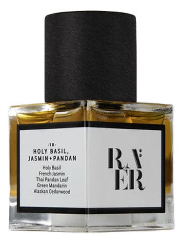 RAER Scents Raer 10 Holy Basil, Jasmin + Pandan fragrance bottle