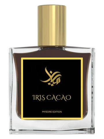 Miyaz Perfume Iris Cacao Mysore Edition fragrance bottle