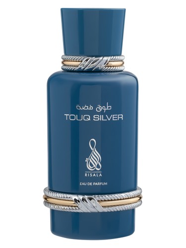 Risala Touq Silver fragrance bottle