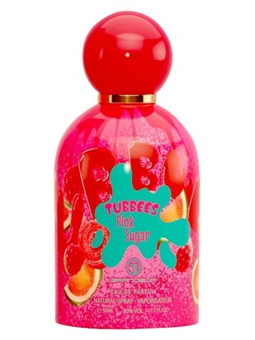 Tubbees Pink Sugar fragrance bottle