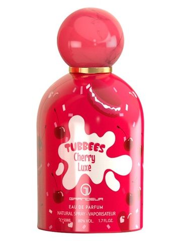 Tubbees Cherry Luxe fragrance bottle
