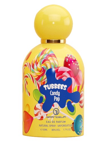 Tubbees Candy Pop fragrance bottle