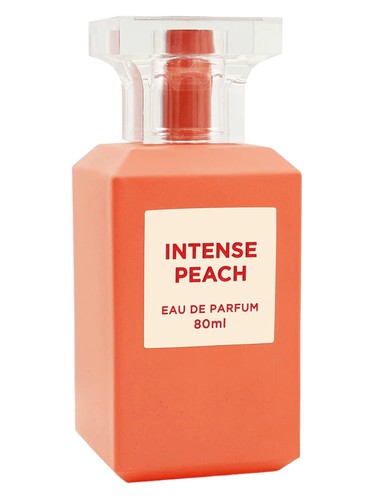Fragrance World Intense Peach fragrance bottle